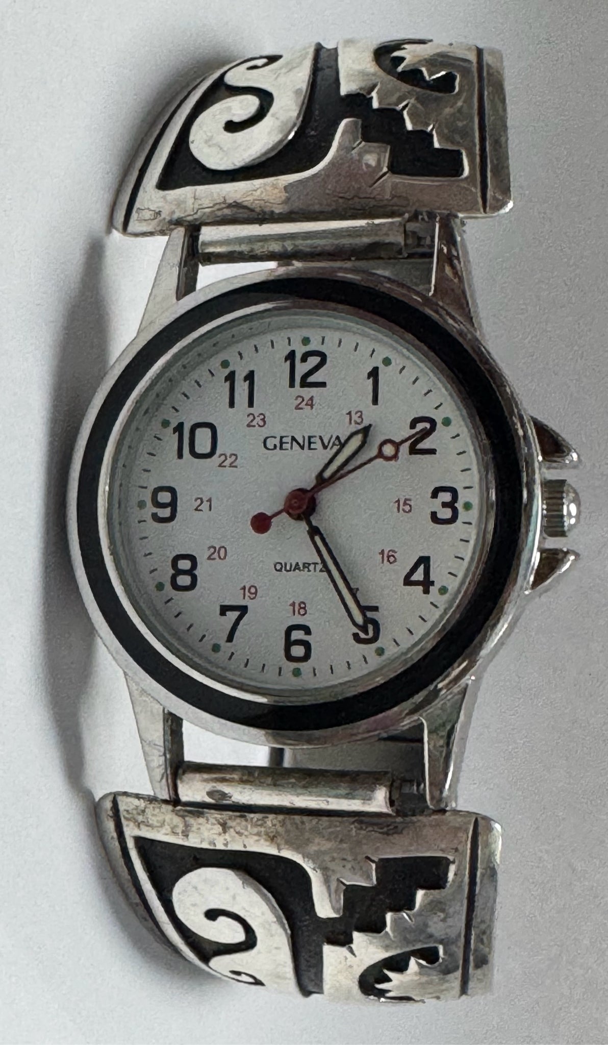Tommie Thomas Charlie Charley TC Sterling Silver Watch Tips Geneva Watch New Bat
