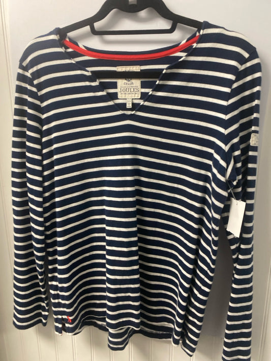 Navy/White Striped Joules Long Sleeve Shirt Women's