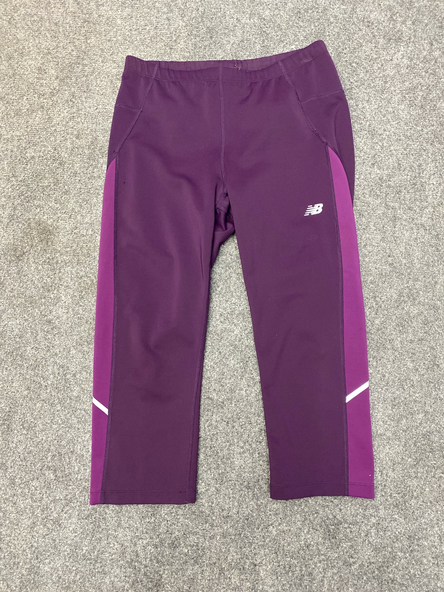 Purple New Balance Leggings ACTIVE Women's