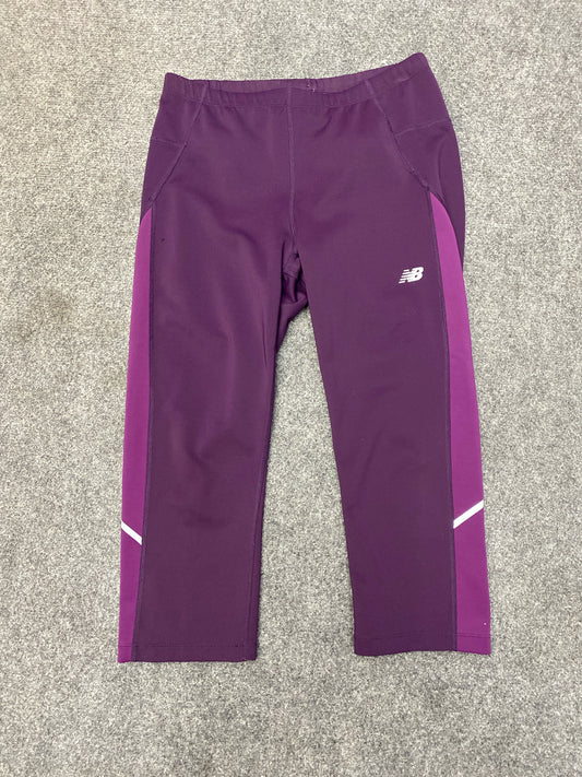 Purple New Balance Leggings ACTIVE Women's