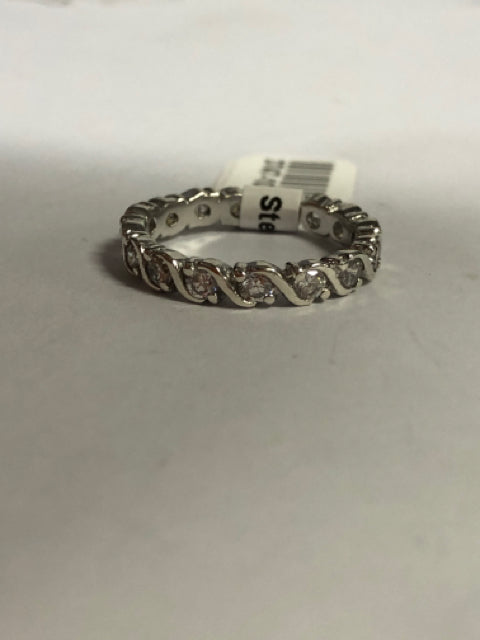Sterling Silver CZ Ring Size 5.5