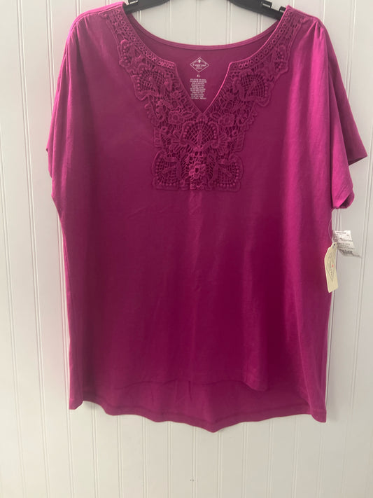 Magenta St Johns Bay NEW Short Sleeve Shirt Women's