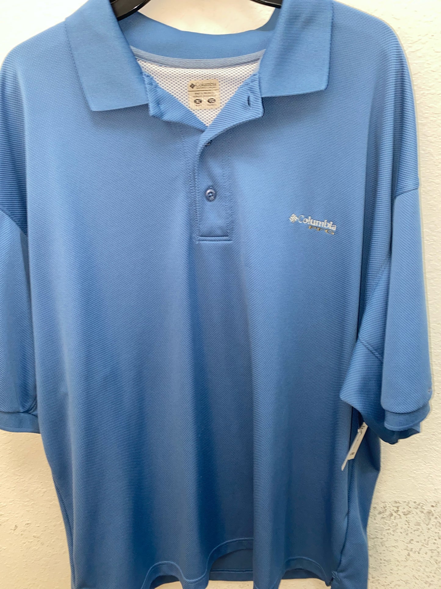 Blue Columbia ACTIVE Polo Men's