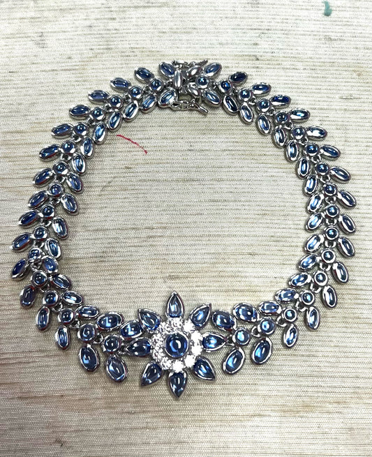 Sterling Silver Tanzanite Bracelet New JTV 8"