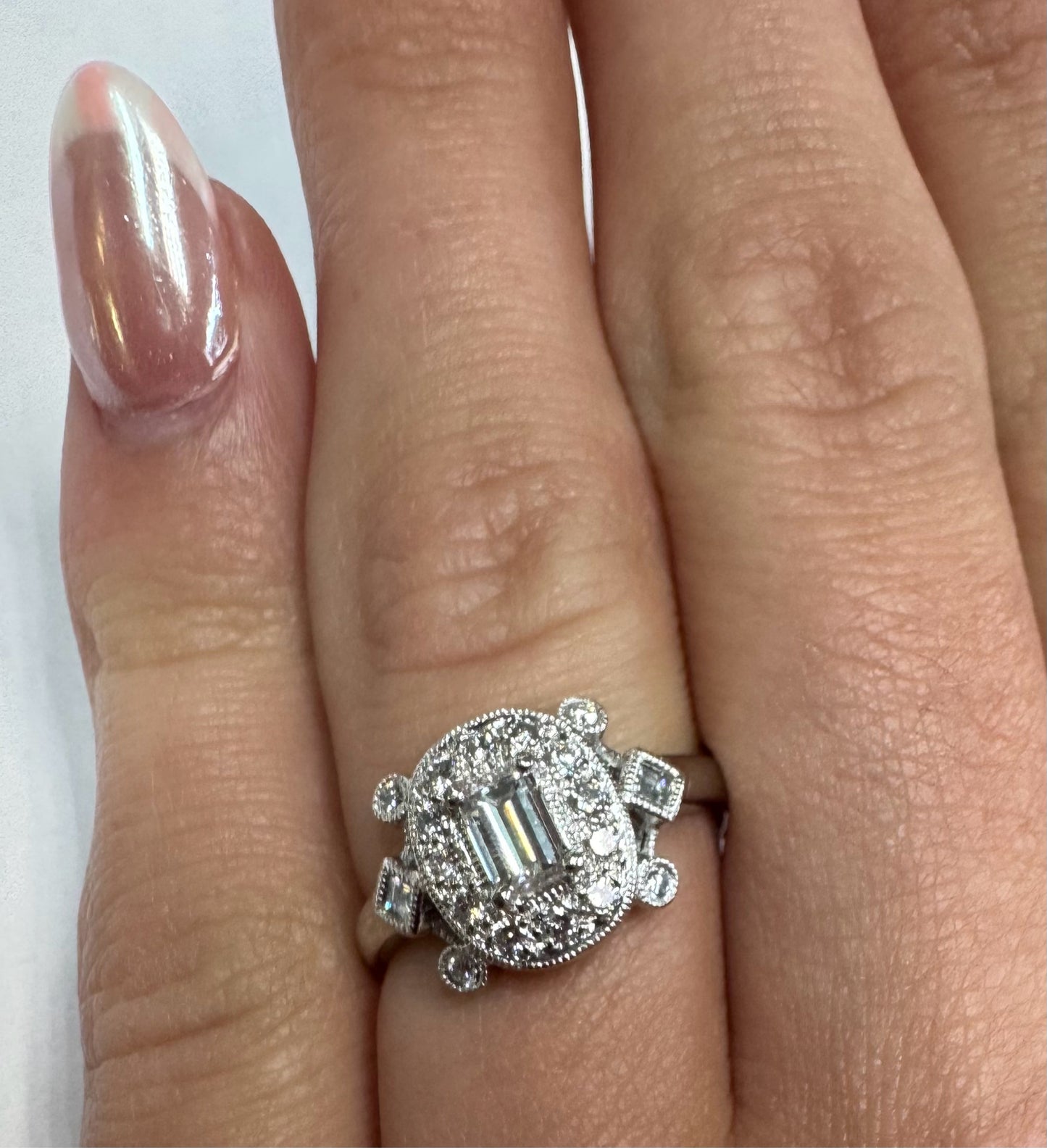 Platinum Diamond Ring