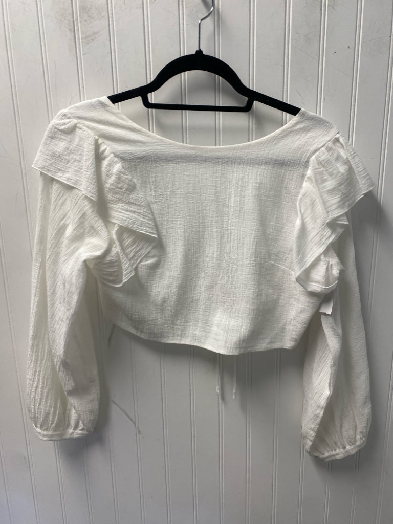 White HYFVE Long Sleeve Shirt Women's