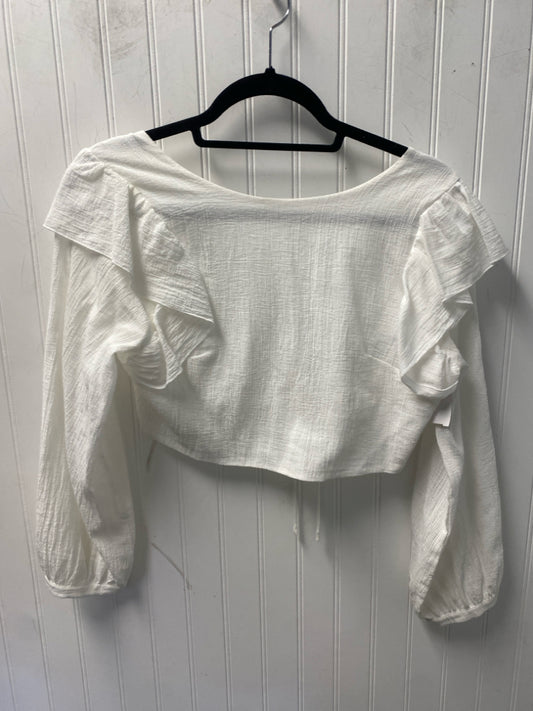 White HYFVE Long Sleeve Shirt Women's