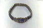 Sterling Silver Tanzanite & White Zircon Bracelet New JTV 8"