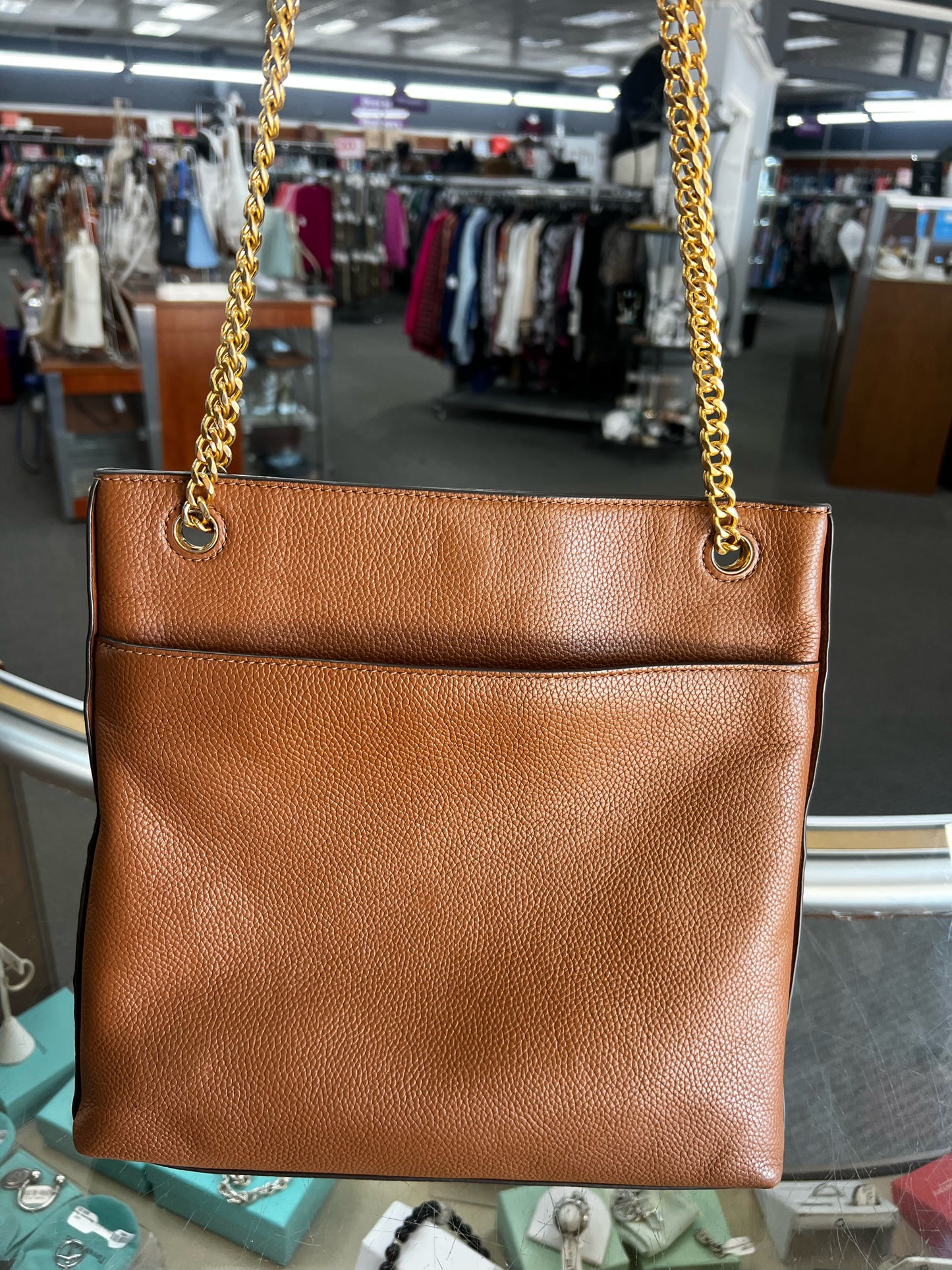 Designer Tory Burch Brown Handbag