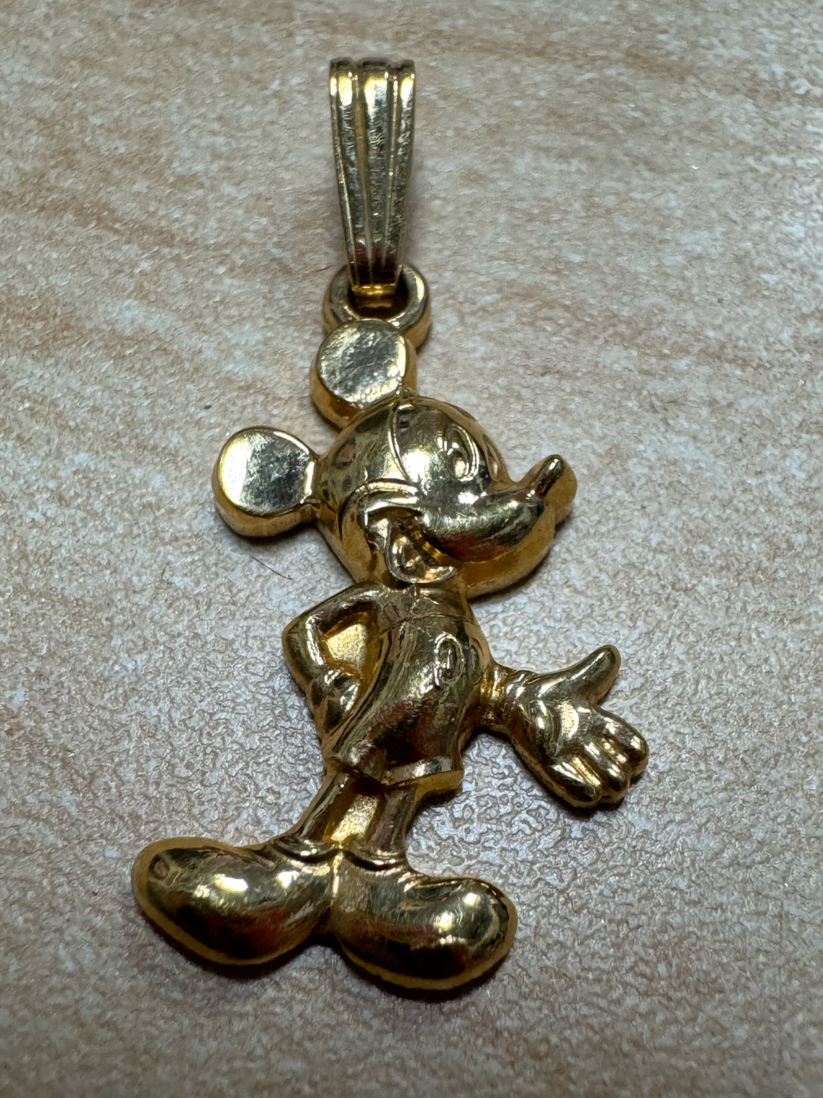 Van Dell Gold Filled Mickey Mouse Pendant