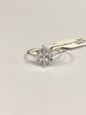 Sterling Silver CZ Ring Size 9