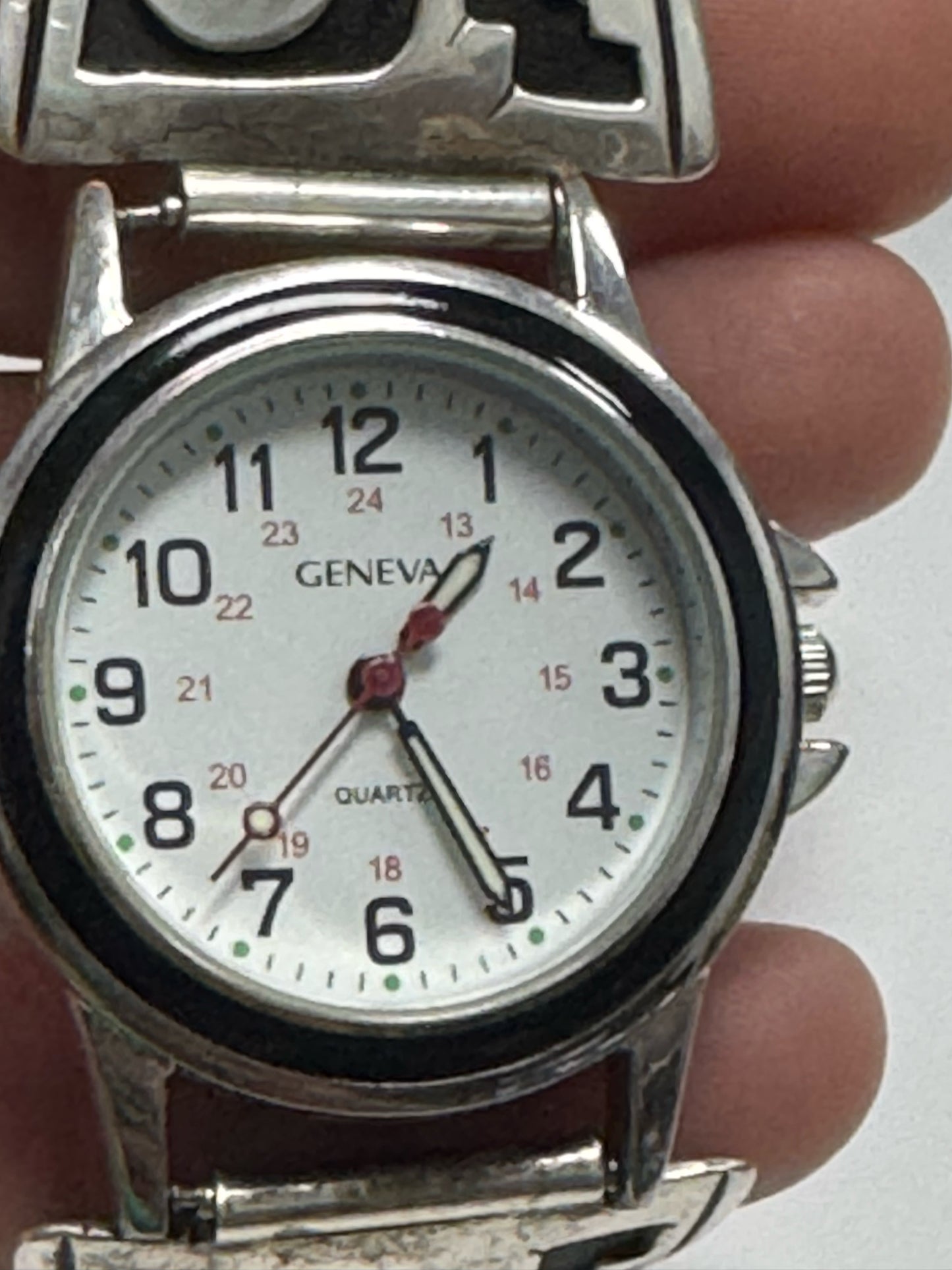 Tommie Thomas Charlie Charley TC Sterling Silver Watch Tips Geneva Watch New Bat