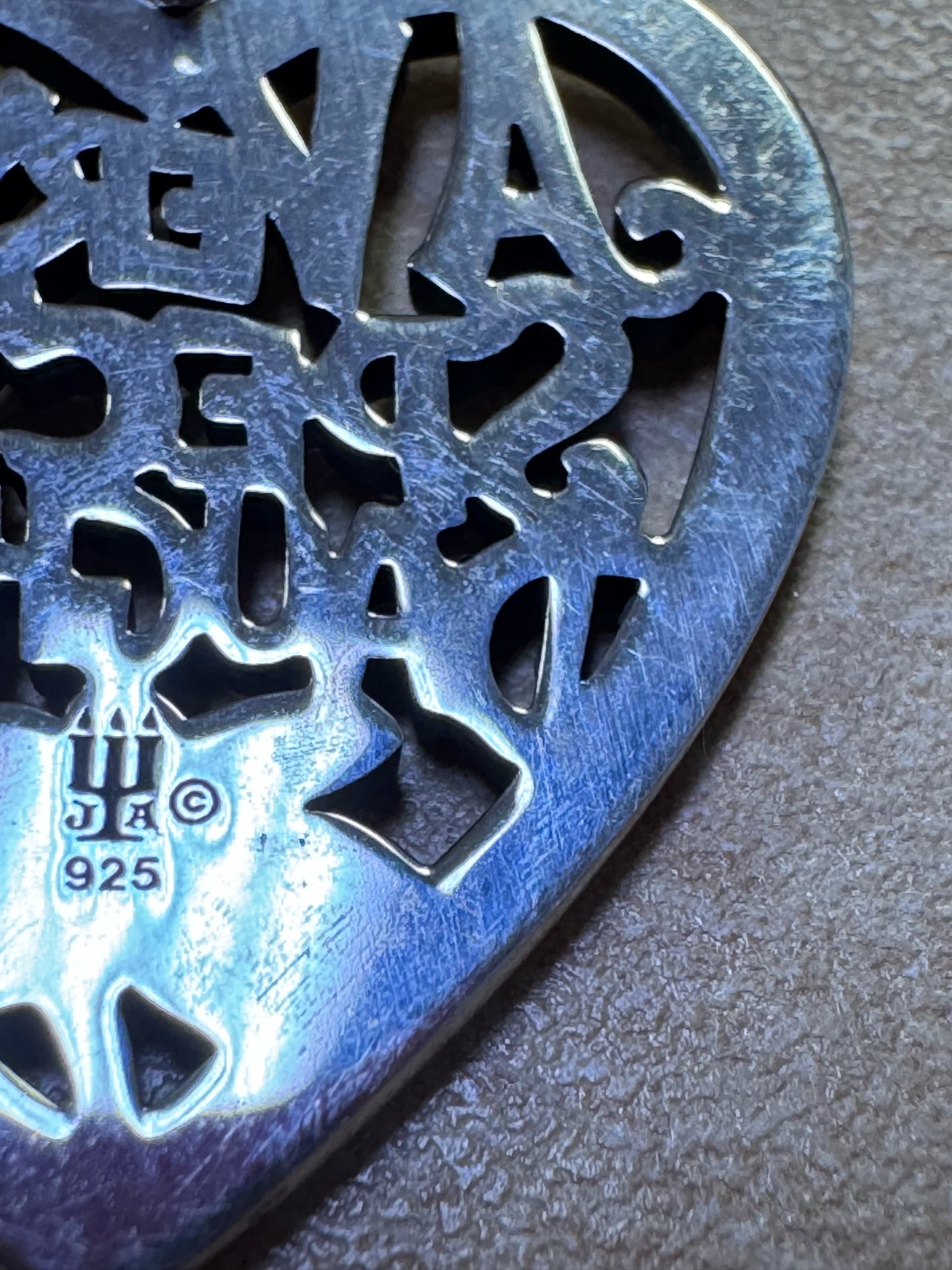 James Avery STERLING SILVER A Very Special Daughter HEART CHARM