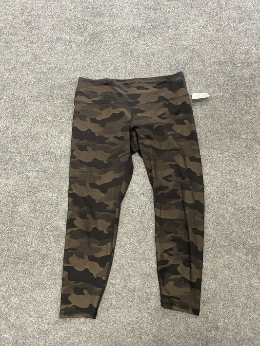 Brown Camo Rae Mode Capri Leggings ACTIVE Women's
