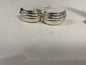 Sterling Silver Half Hoop Earrings