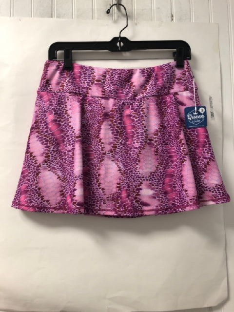 Purple Print Queen of the Court Skirt NEW ACTIVE Women's