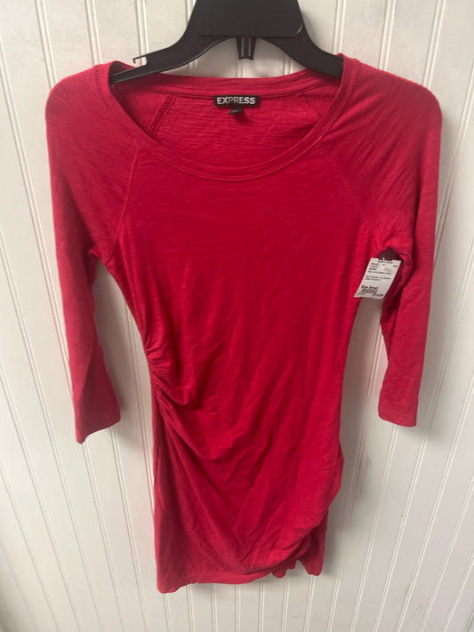Red Express Long Sleeve Dress Women's