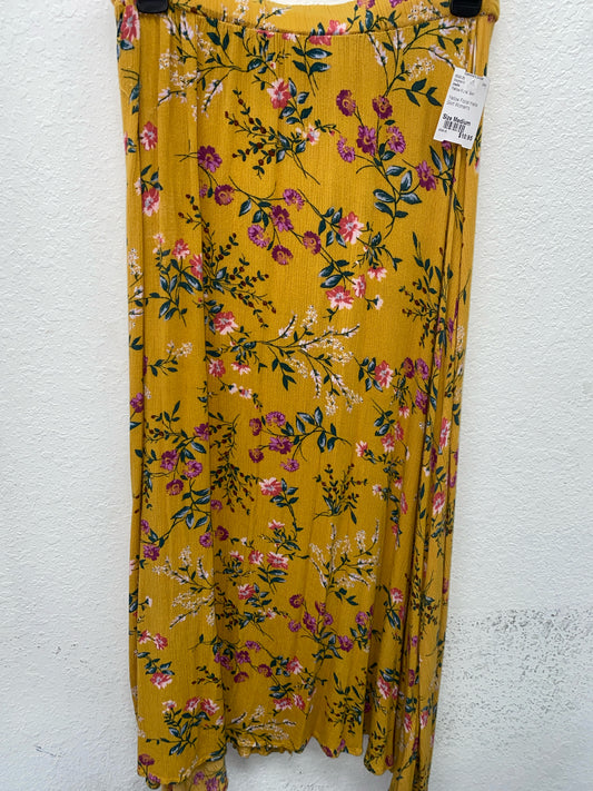 Yellow Floral melle Skirt Women's