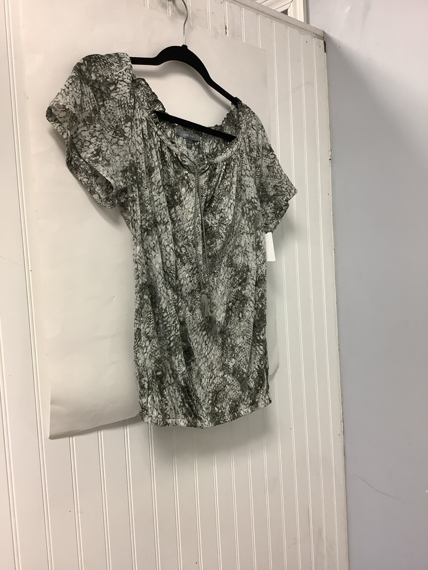 Green Daisy Fuentes Short Sleeve Shirt Women's