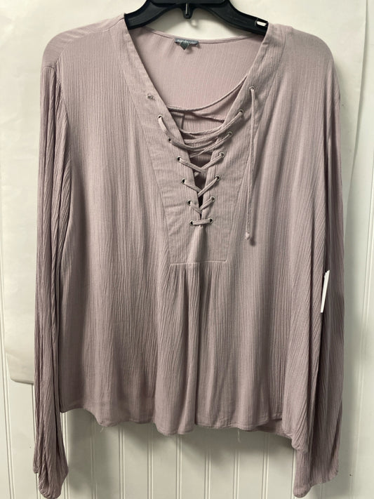 Purple Charlotte Long Sleeve Shirt Women's