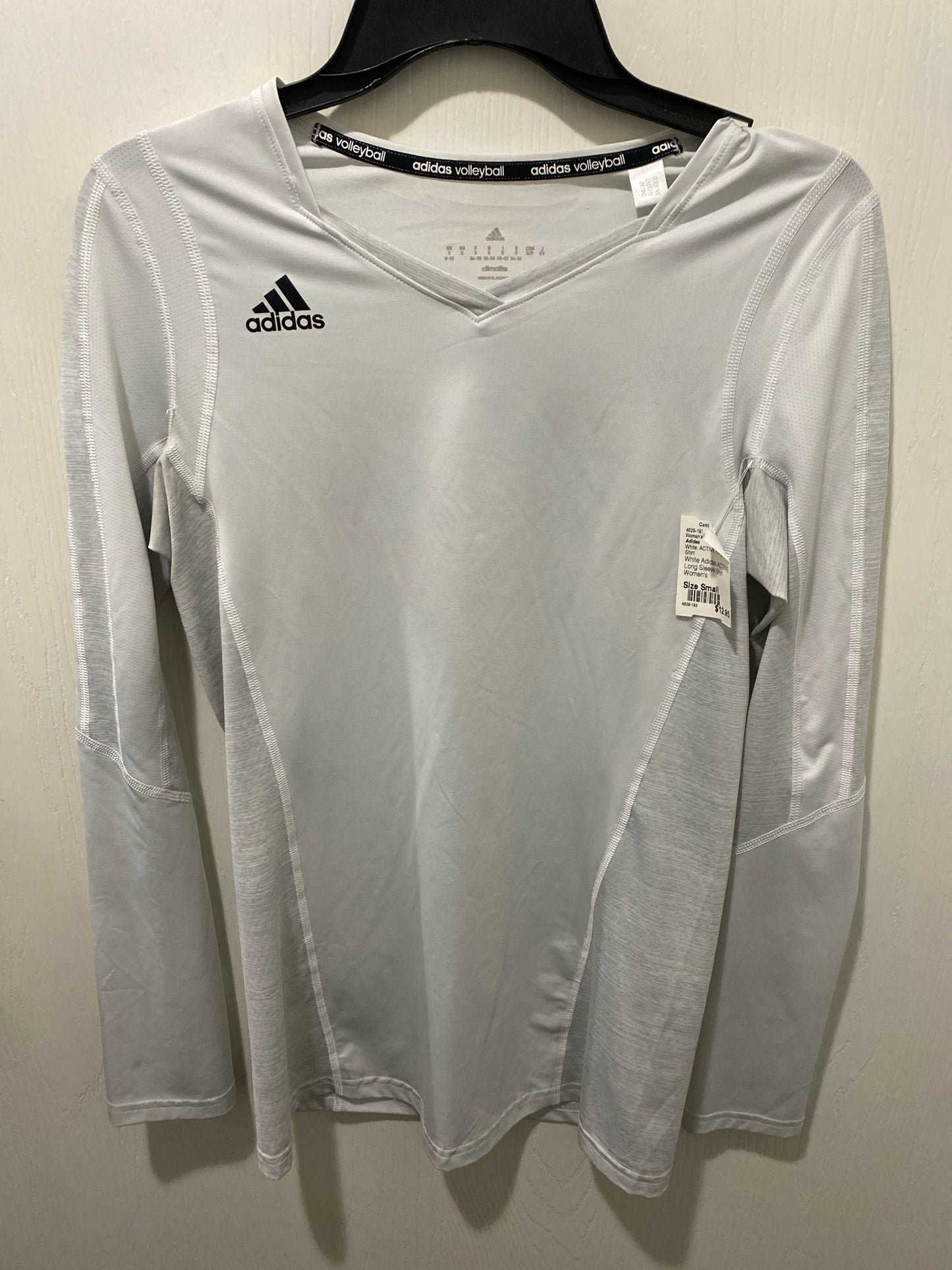 White Adidas ACTIVE Long Sleeve Shirt Women's