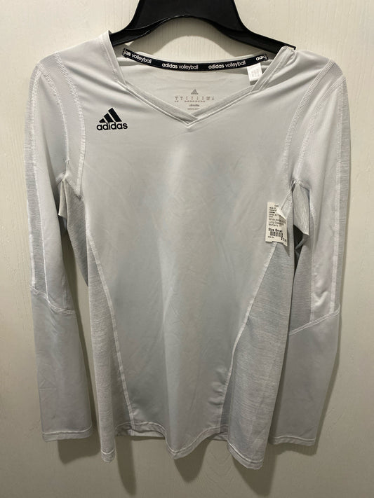 White Adidas ACTIVE Long Sleeve Shirt Women's
