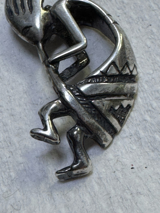 Liberty Sterling Silver Kokopelli Pendant
