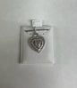Sterling Silver CZ Pendant & Necklace JTV