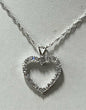 Sterling Silver CZ Necklace Pendant Chain New JTV