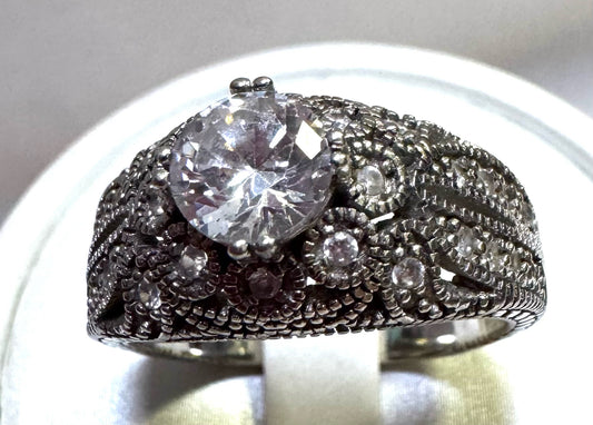 Sterling Silver Ring Size 9.5