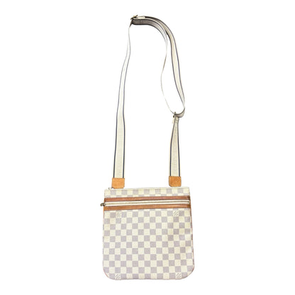 Designer Louis Vuitton White Crossbody
