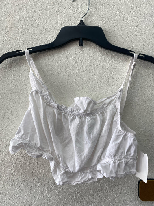 White Divided Tank Women's