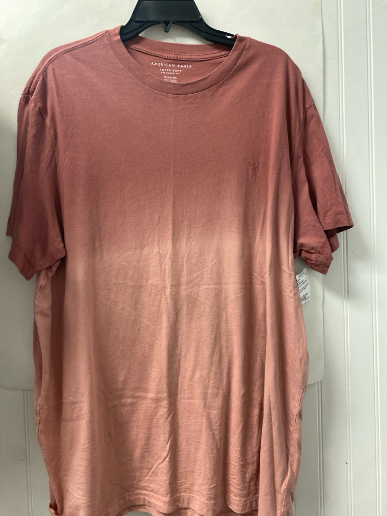 Rust American Eagle Short Sleeve Shirt Men's