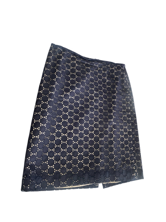 navy and white Ann Taylor Skirt Women's