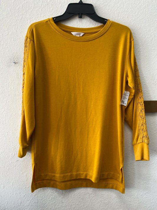 Mustard Lauren Conrad Long Sleeve Shirt Women's