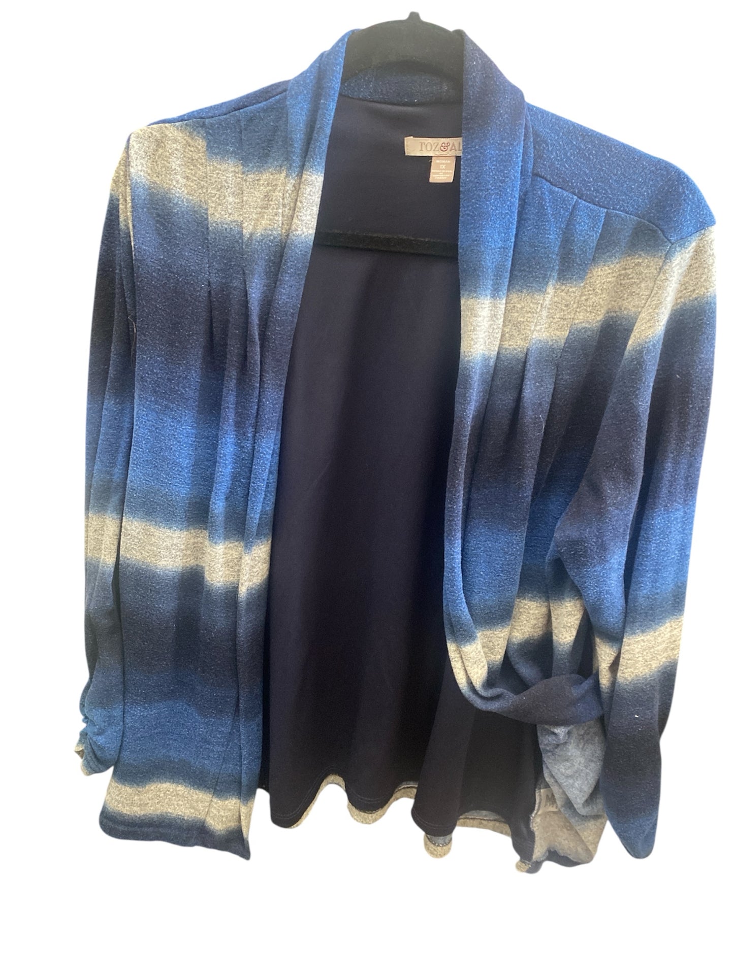 Blue Roz & Ali Long Sleeve Shirt Women's