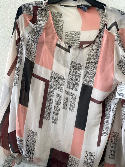 Multi-Color Alfani Long Sleeve Shirt Women's