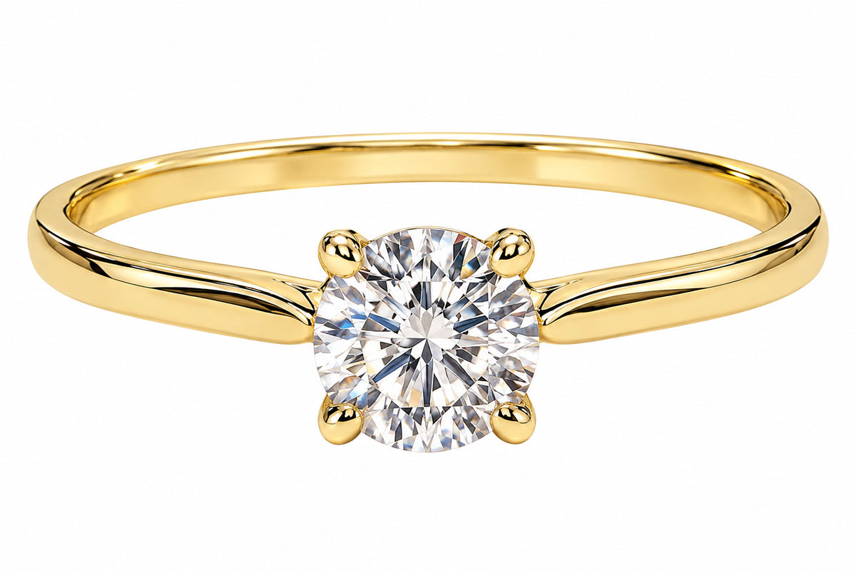 10ky .40 ct Lab Created Diamond Ring