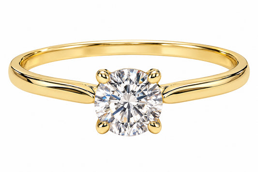 10ky .40 ct Lab Created Diamond Ring