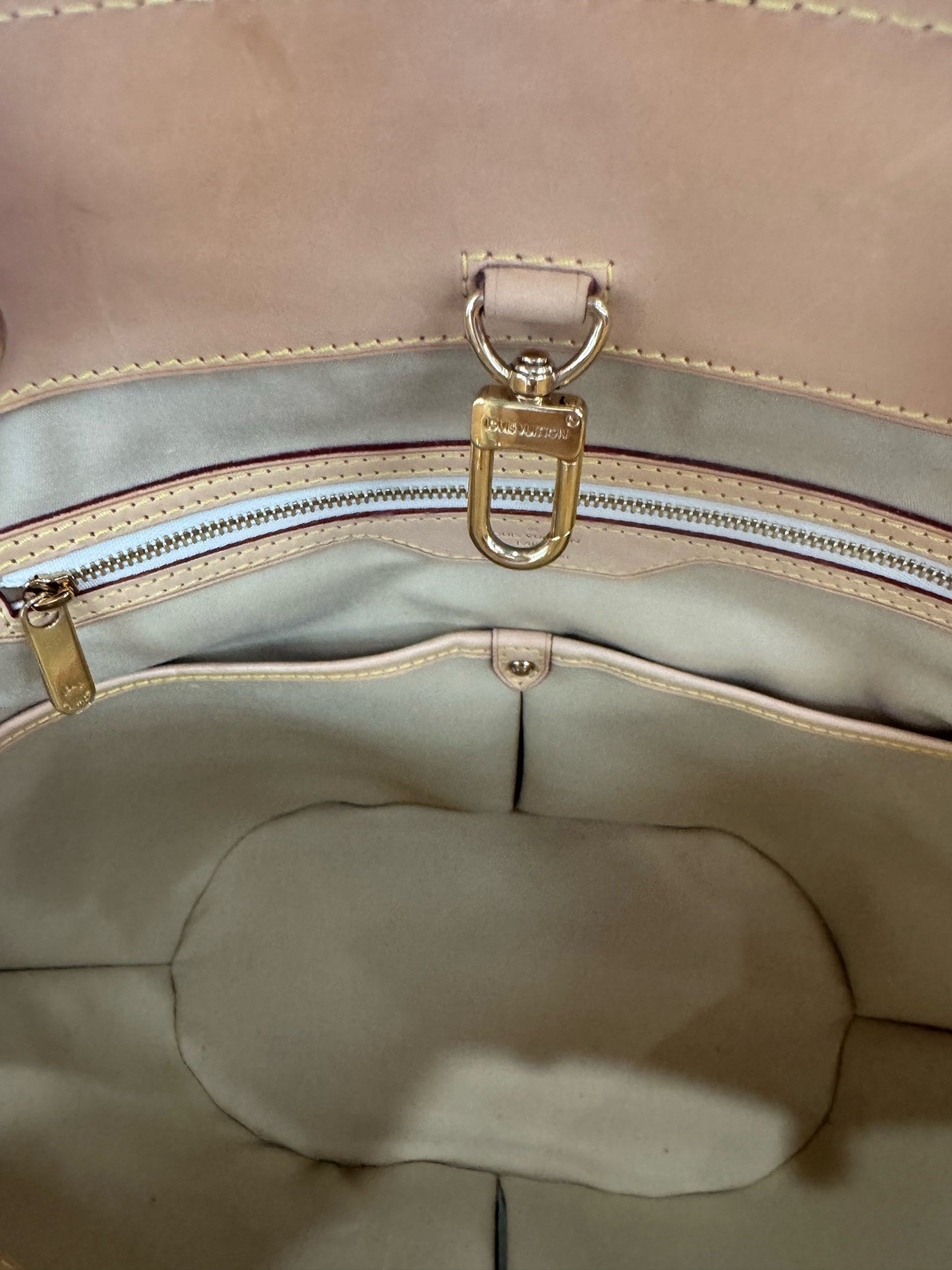 Designer Louis Vuitton Damier Azur Handbag