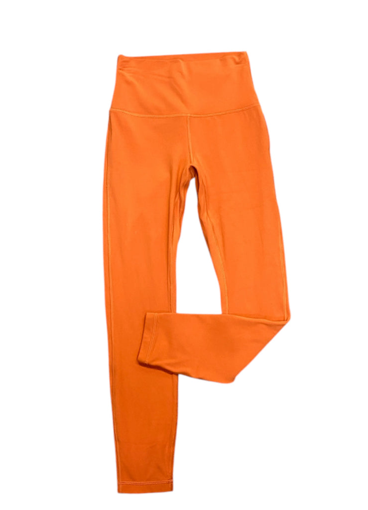 Orange Lululemon Leggings BOUTIQUE Women's