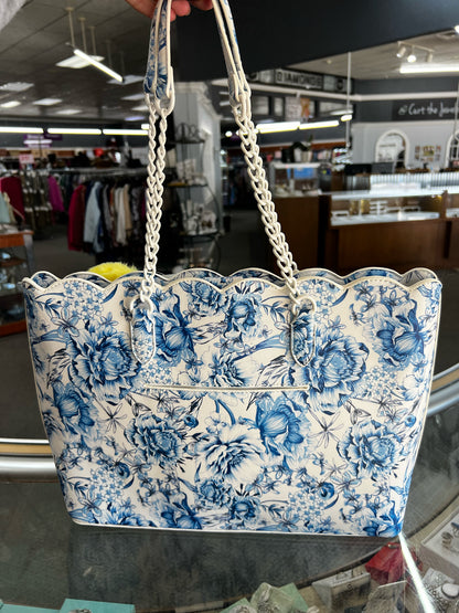 Fashion Betset Johnson Blue/White Handbag