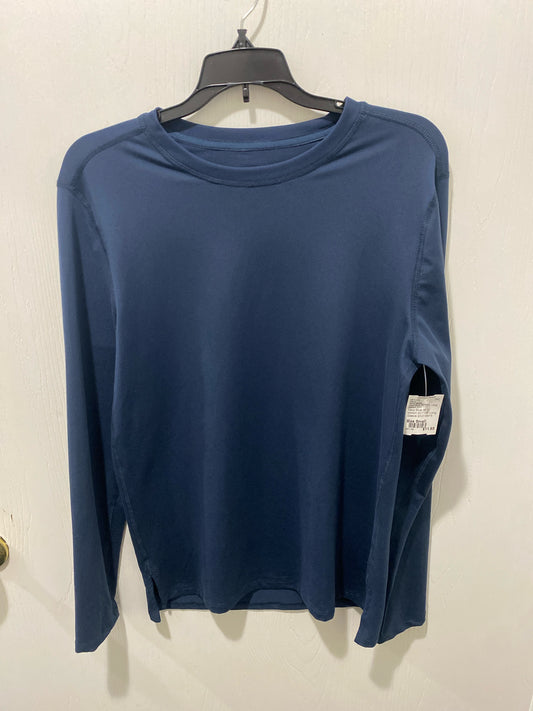 Navy Blue All in Motion ACTIVE Long Sleeve Shirt Men's