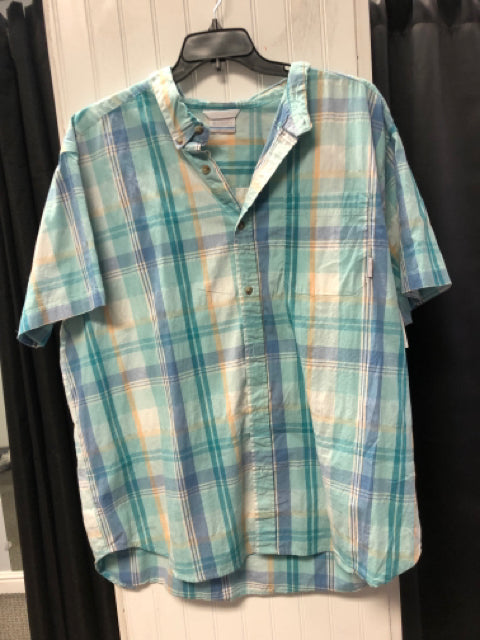 Multi-Color Columbia ACTIVE Short Sleeve Shirt Men's