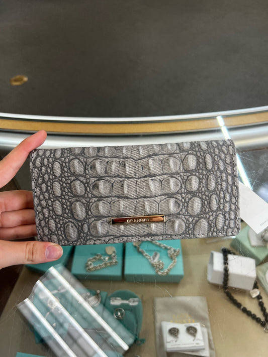 Designer NEW Brahmin Gray Wallet