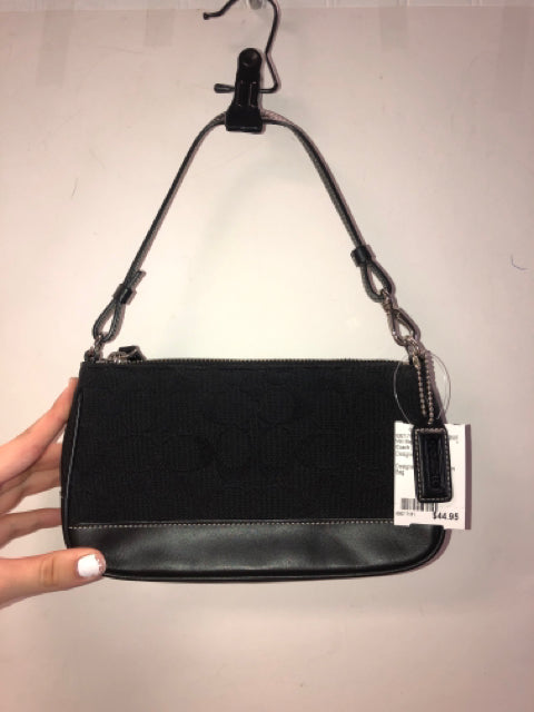 Designer Coach Black Mini Bag