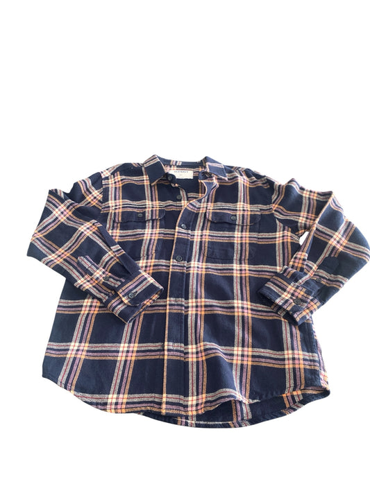 Plaid Old Navy Long Sleeve Shirt Girls