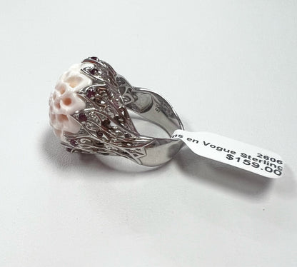 Gems en Vogue Sterling SIlver Ring Size 9