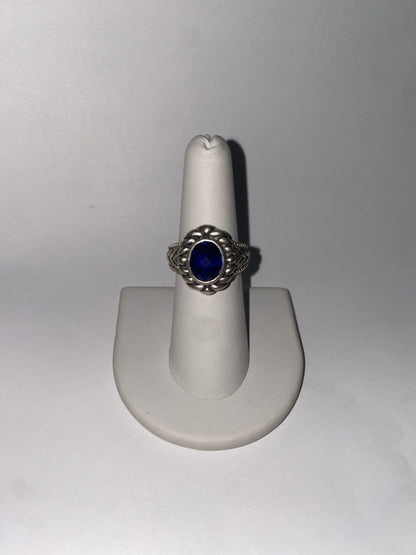 Sterling Silver CZ Ring Size 7