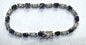Sterling Silver Sapphire Tennis Bracelet 7.25"